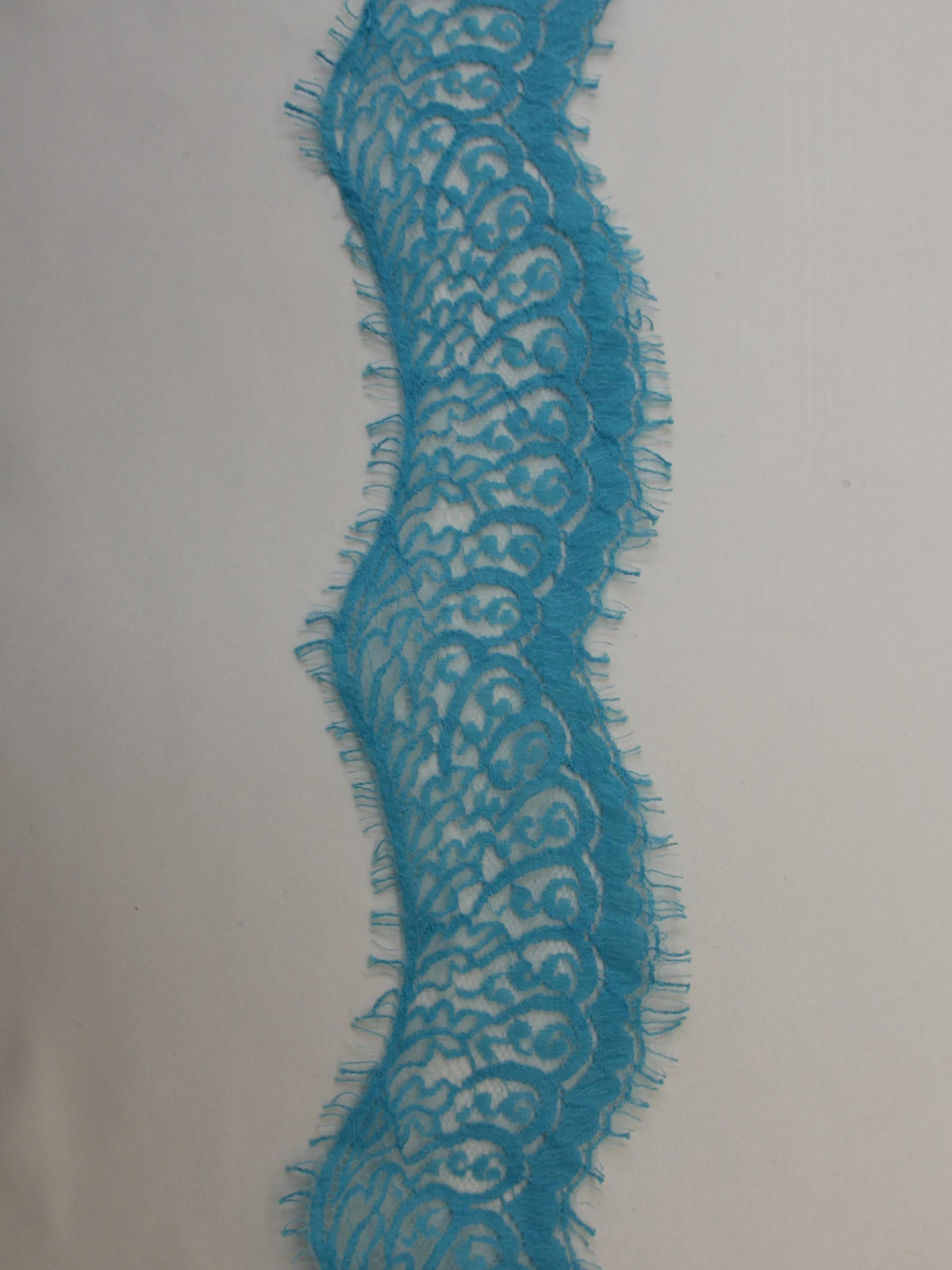 Paradise Blue Lace Trim - Felicity