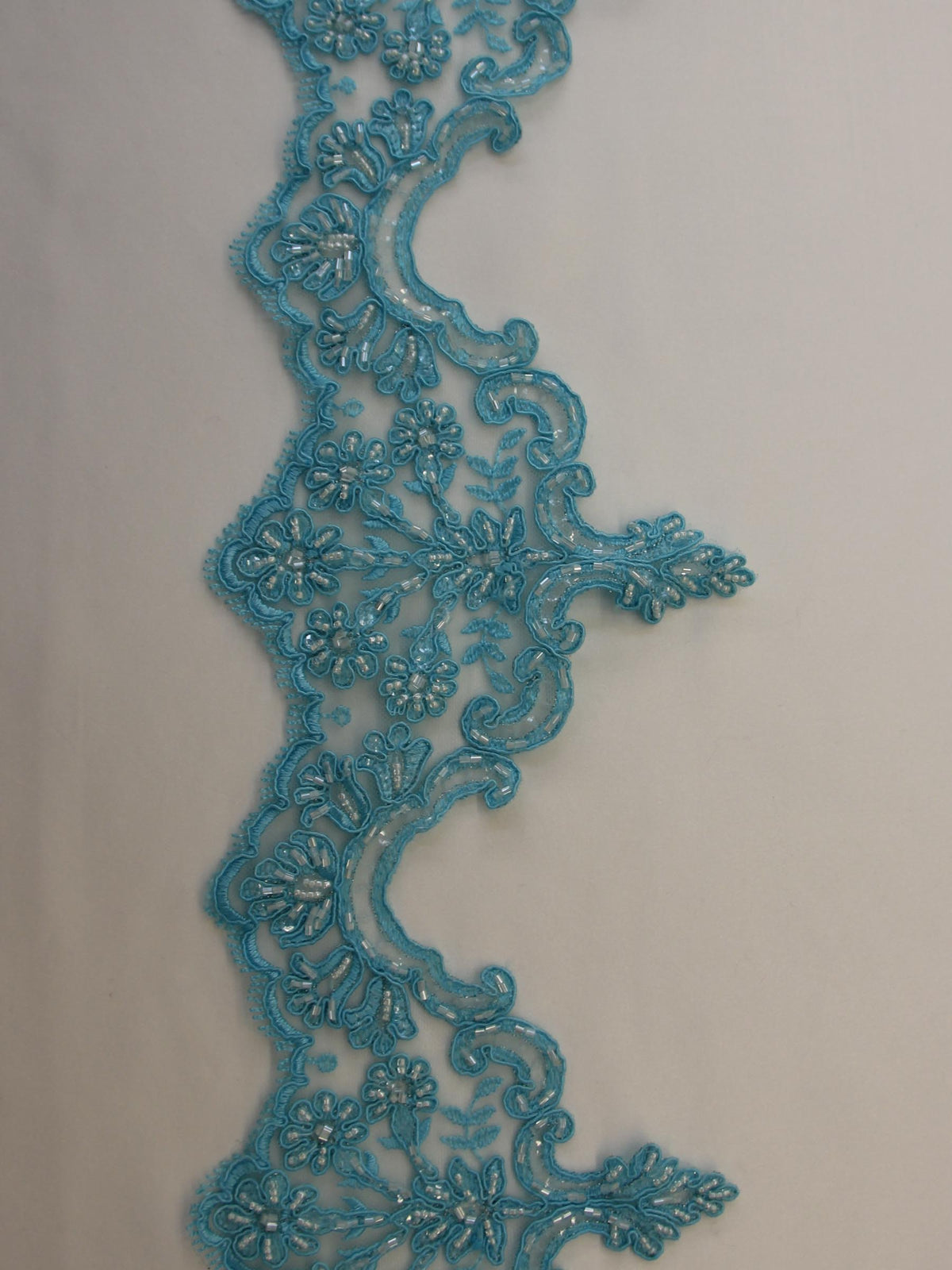 Turquoise Lace Trim - Sophia