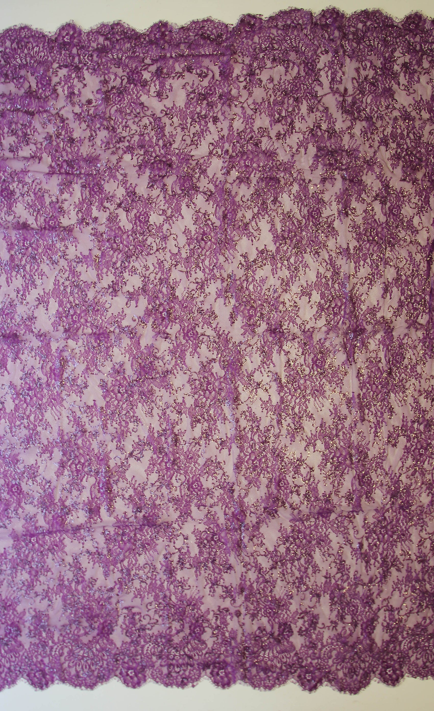 Violet Raschel Lace Honor