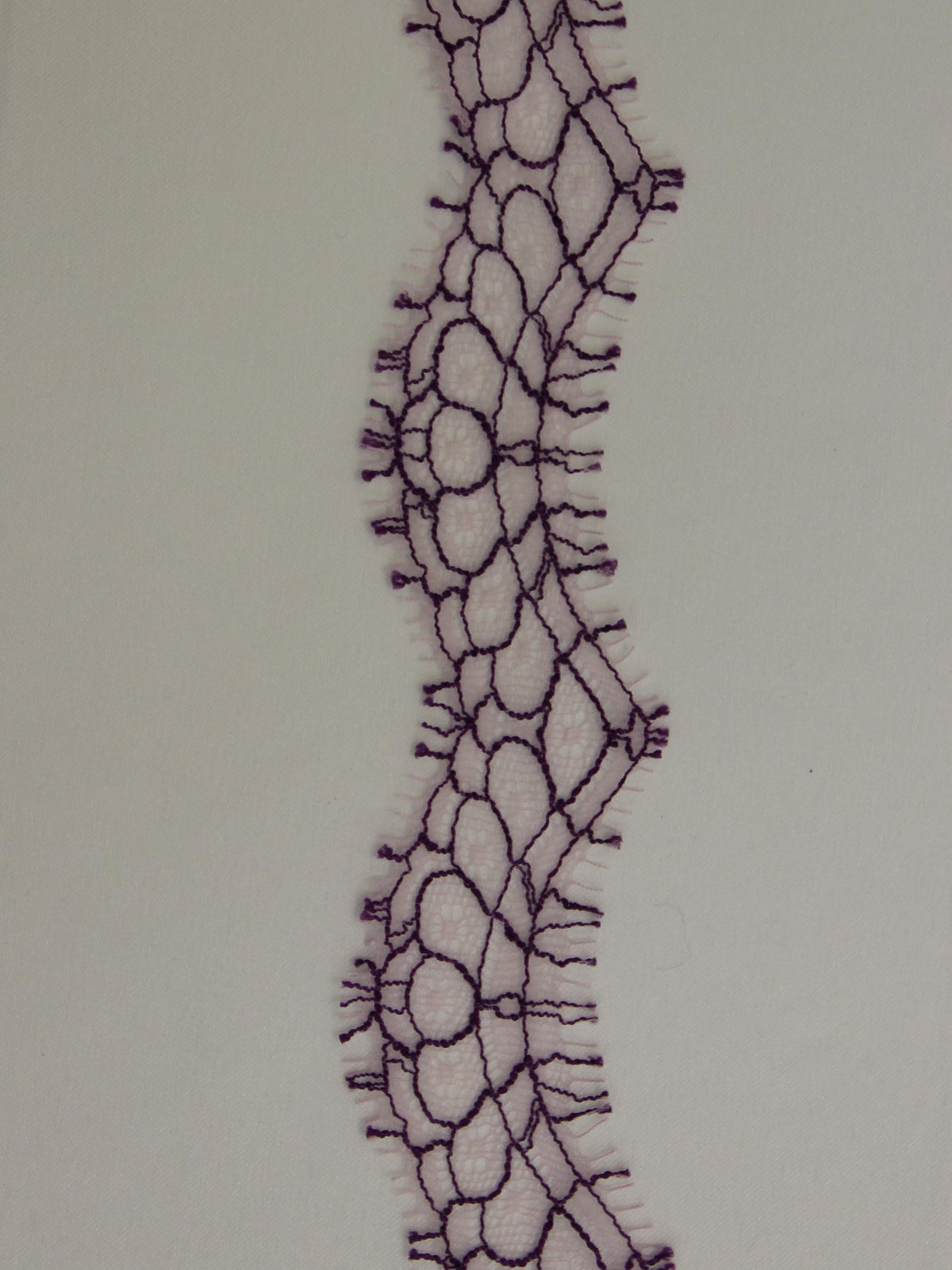 Deep Violet Lace Trim - Darcey