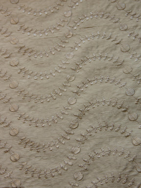 Embroidered Waistcoat Fabric - Washington