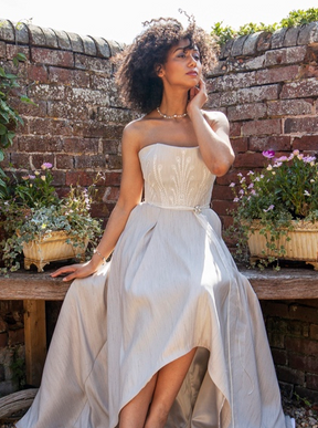 Ivory Lace Trimmed Tulle - North