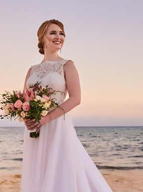 Ivory Corded Lace – Natalie