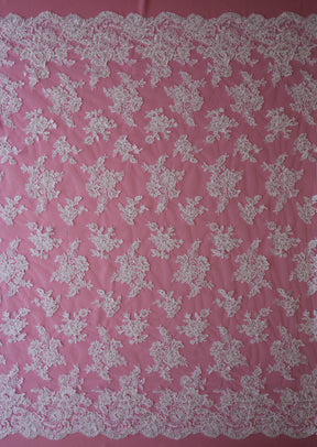 White Beaded Lace - Victoria