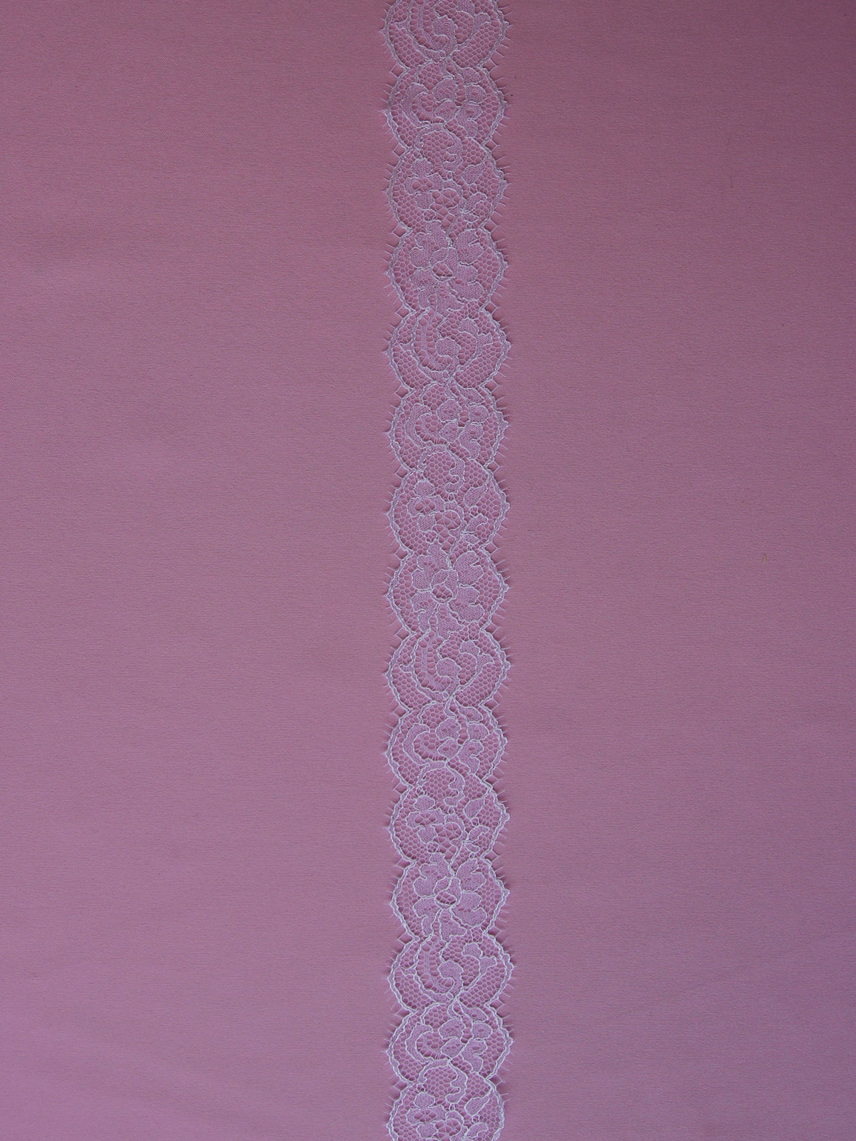 White Chantilly Lace Trim - Imogen