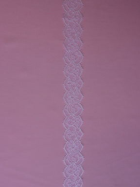 White Chantilly Lace Trim - Imogen