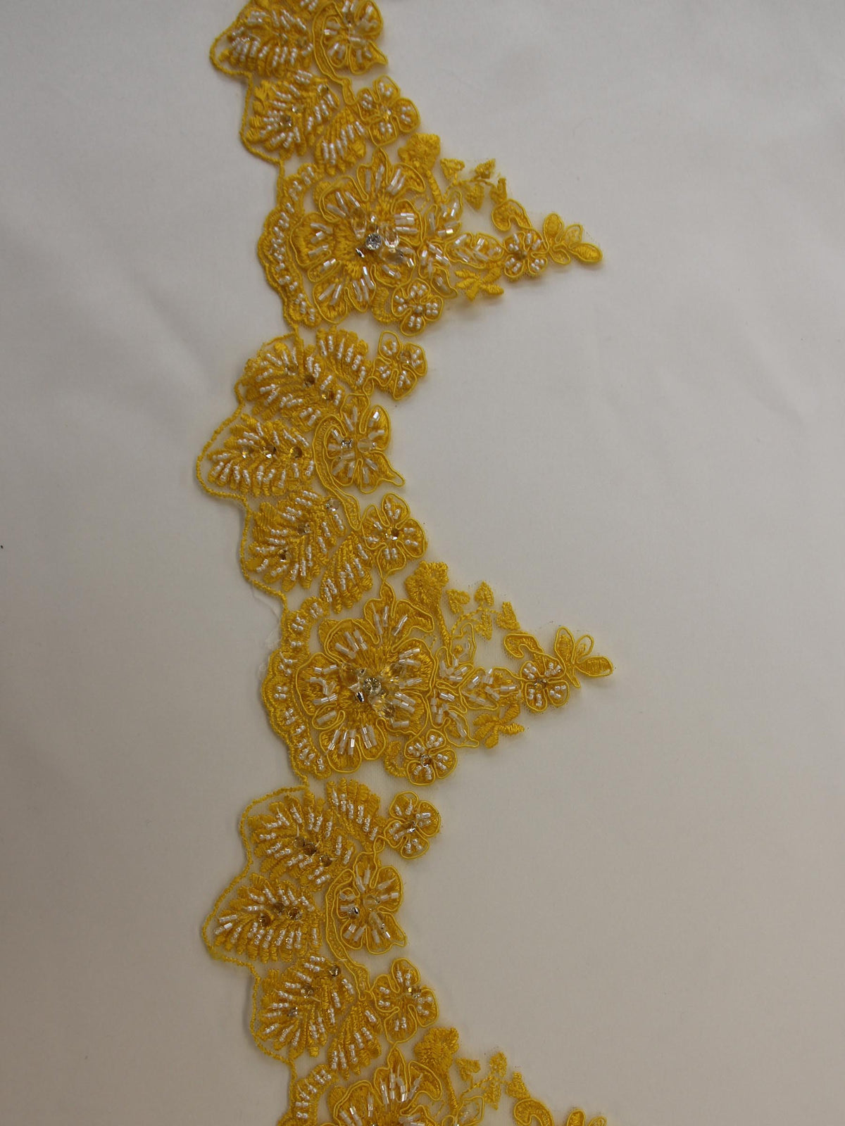 Sunflower Yellow Lace Trim - Chelsea