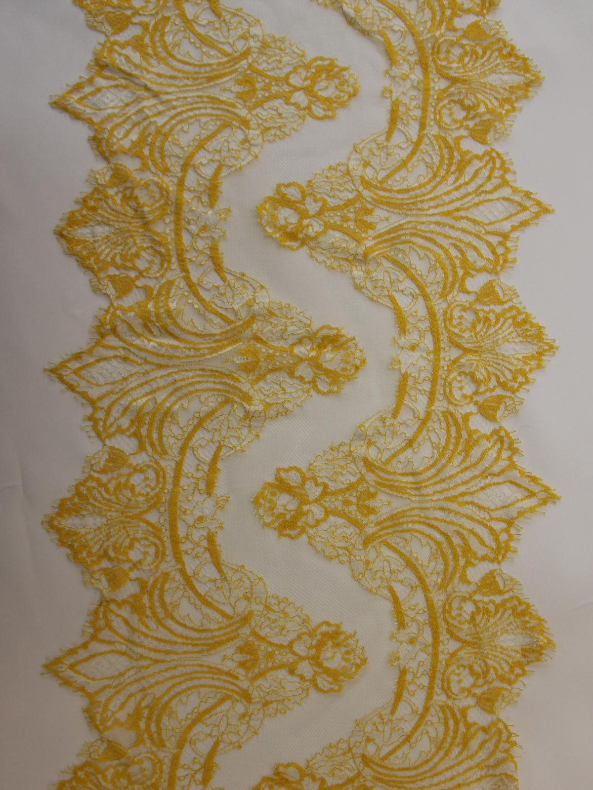 Sunflower Yellow Lace Trim - Claire