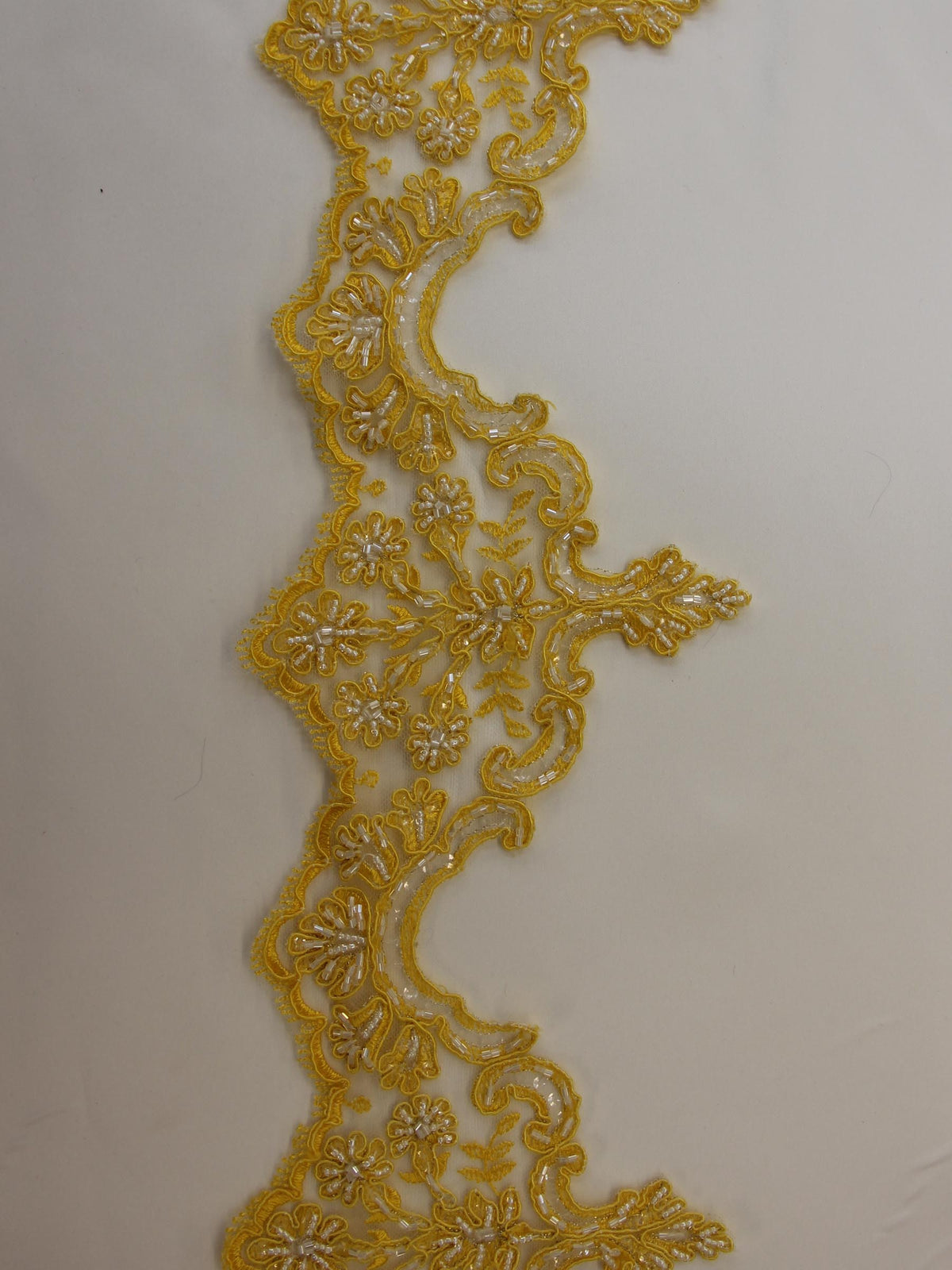 Sunflower Yellow Lace Trim - Sophia